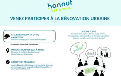 Opération de rénovation urbaine – 26 octobre