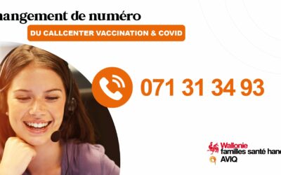 Callcenter covid et vaccination Numéro unique