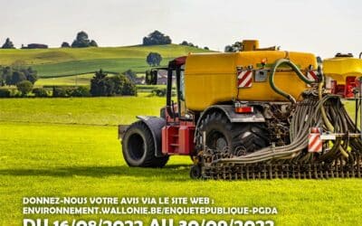 Avis d’Enquête Publique : Programme de Gestion Durable de l’Azote