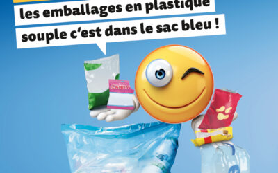 1 janvier 2023 : Tous les emballages en plastique dans un seul sac PMC !