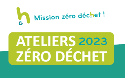 Programme des ateliers zéro déchet pour l’année 2023