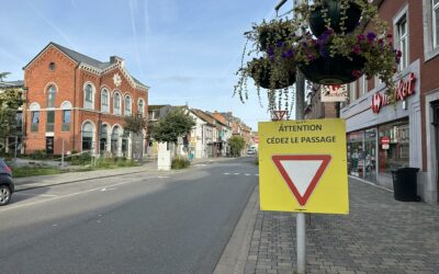 MESURES DE CIRCULATION au carrefour rue Albert 1er et Jean Mottin