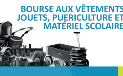 Réservation bourse aux vêtements –  Mars 2023