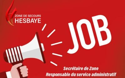 Secrétaire de Zone-Responsable du service administratif