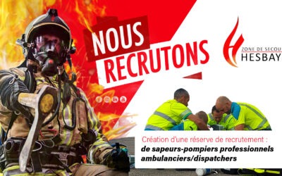 La zone de secours de Hesbaye recrute