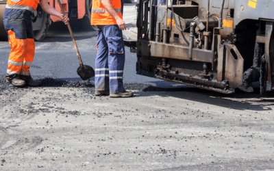 Travaux de raclage et asphaltage dans Hannut et ses villages