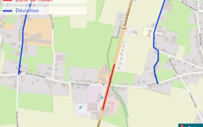 Travaux route de Namur – Avin