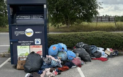 Bulles à textile – Stop aux incivilités