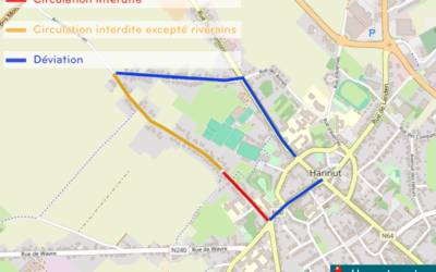 Travaux Avenue Paul Brien – lundi 7 juillet