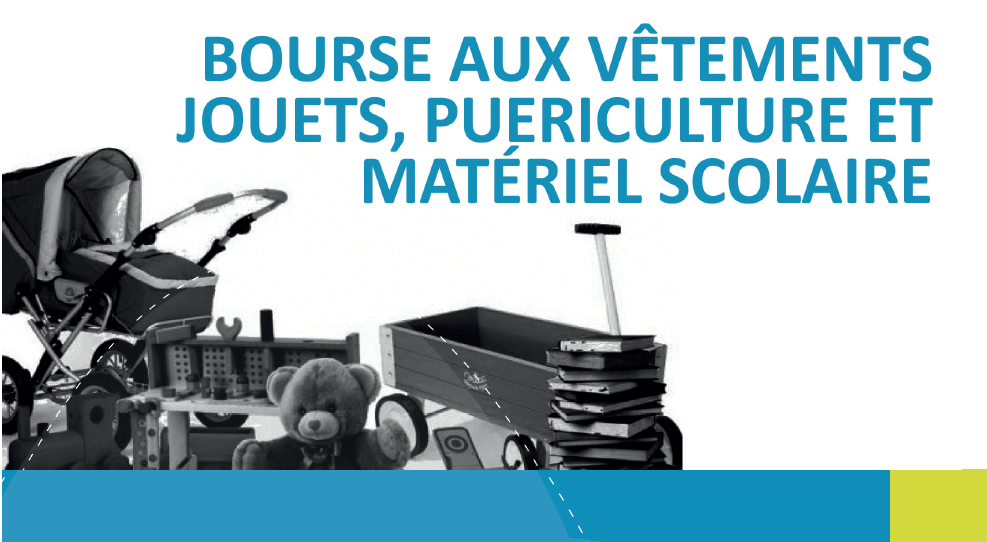 Inscription bourse aux vêtements, jouets, puériculture…