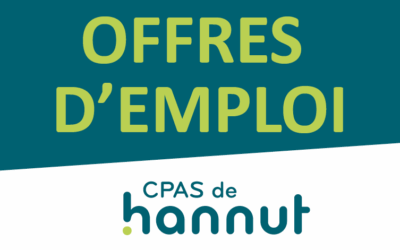 Offres d’emploi CPAS – Assistante sociale et GRH