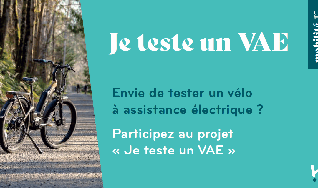 « Je teste un VAE » : une expérience gratuite pendant 6 semaines