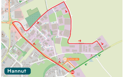 Travaux Rue Joseph Wauters du 9 au 31 mars