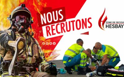 La zone de secours recrute