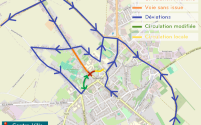 Travaux Rue des Vieux Remparts (modification mesures circulation)