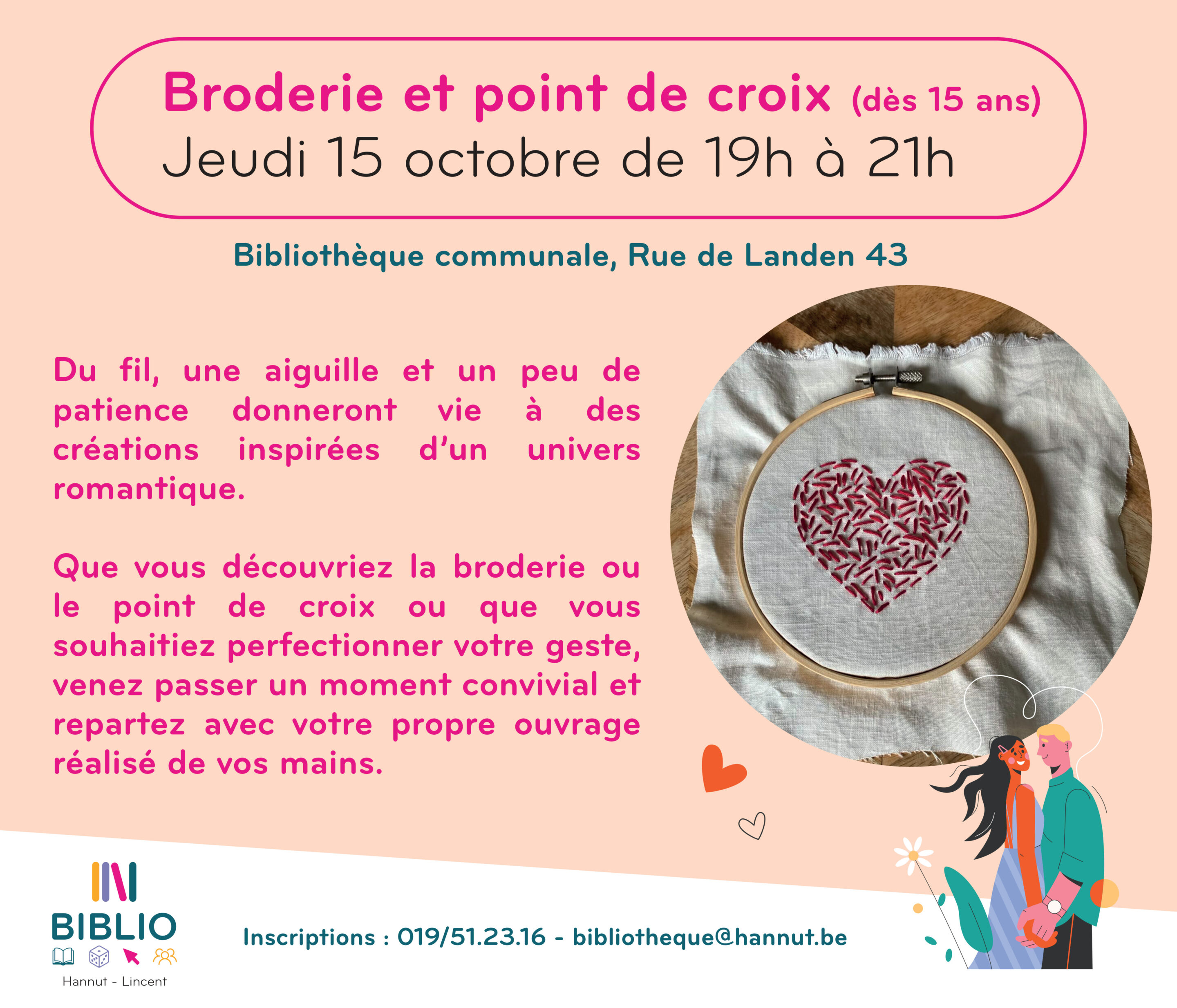 Atelier Broderie et Point de Croix