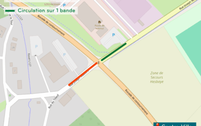 TRAVAUX RUE JOSEPH WAUTERS